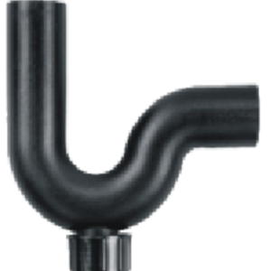 HDPE Butt Fusion P-Trap with Cleanout for Siphonic Drainage