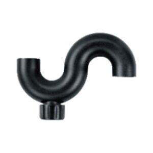 HDPE Butt Fusion S-Trap with Cleanout for Siphonic Drainage